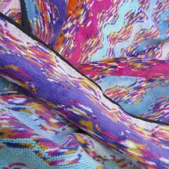 MISOONI ミッソーニ　ポルトガル製　高級タオルケット　ため息ものの美しさ　ブランケットの画像