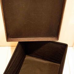 アイリスオーヤマ スツール クッション付収納ボックス 座れる 折りたたみ ダークブラウン SST-38の画像