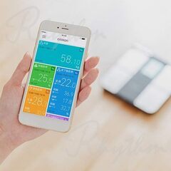 オムロン 体重体組成計 HBF-702T 部位別測定 四肢計測 Bluetooth対応の画像