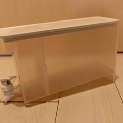 山崎実業（Yamazaki）冷蔵庫 ドリンクサーバー 2.8L ホワイト tower（タワー）1582の画像