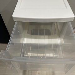 決定！4段 ホワイト 衣類収納ケースの画像