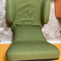 グリーン 1人用 座椅子の画像