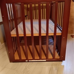 KATOJI  ベビーベッド　引き渡し場所相談可能の画像