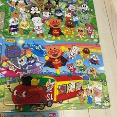 アンパンマンパズル　5こセットの画像