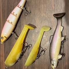 バス釣り・
スイムベイトのセットの画像