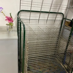 作品乾燥棚　跳ね上げ式の画像