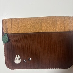 となりのトトロ 丸太シリーズ マルチケース ポーチ ジブリ の画像