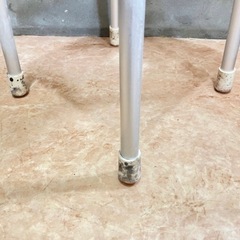 【2025年中のみ掲載予定】パール金属 スタイルピュア バススツール 40cm ホワイトの画像