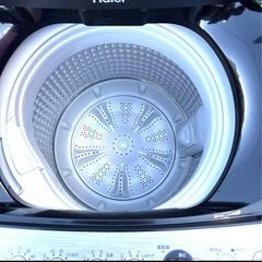 美品3点セット/ハイアール/2023年製/洗濯機2024年製/冷蔵庫/電子レンジの画像