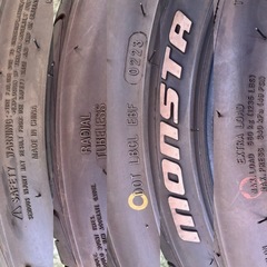 モンスタ タイヤ 205/45R17 4本セットバリ溝23 年度の画像