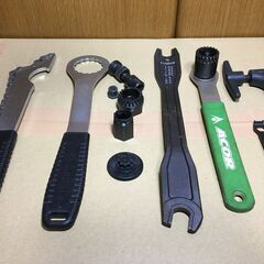 【郵送不可】SHIMANO 他　自転車工具セットの画像