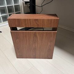 ルーター・ケーブル収納ボックス（木目調）美品ですの画像