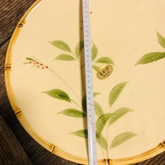 手作り、大皿、2枚セットの画像