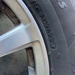 14インチアルミホイール＋ブリヂストン ブリザック VRX2 スタッドレス付き　4本セットの画像