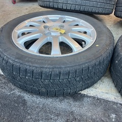 14インチアルミホイール＋ブリヂストン ブリザック VRX2 スタッドレス付き　4本セットの画像