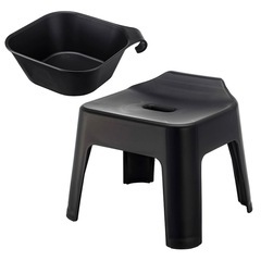 風呂蓋、tower風呂椅子・桶セット、マグネット収納の画像