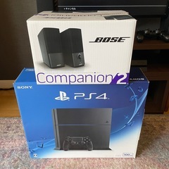 セット販売 PS4 CUH-1200 BenQ GL2460H Bose Companion 2 Series III ニトリ テレビ台 の画像