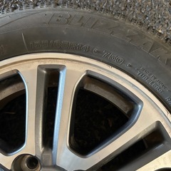 2018年製ブリザック スタッドレスタイヤ 155/65R14の画像