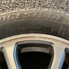 2018年製ブリザック スタッドレスタイヤ 155/65R14の画像