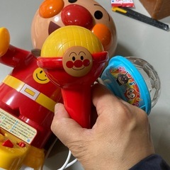 中古　アンパンマン　カラオケ　高さ32cmの画像