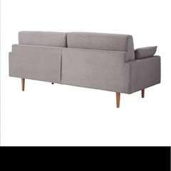 【美品】定価14万　三人掛けソファの画像