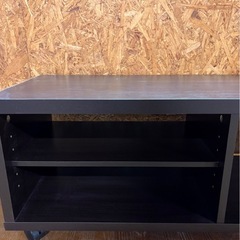 L2705 ローボード テレビボード テレビ台 ダークブラウン キャスター付きの画像