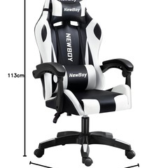 ゲーミングチェア オフィス リクライニング 椅子　疲れないの画像