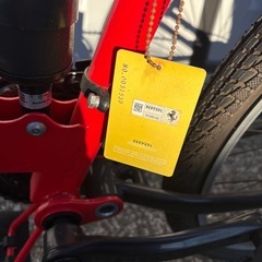 折りたたみフェラーリマウンテンバイクの画像