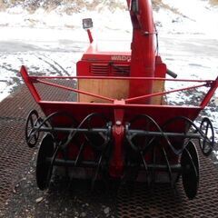 ワドー大きい除雪機即実戦可能ディーゼル13馬力、引取り限定になりますの画像