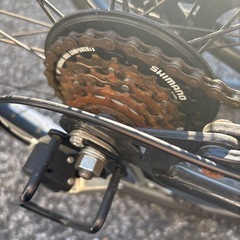 折りたたみフェラーリマウンテンバイクの画像