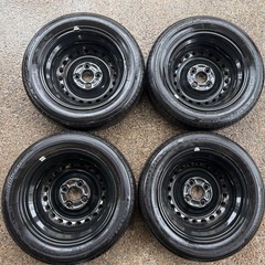 155/65 R14 　N-box    JF3　純正スチールホイール　4本セットの画像
