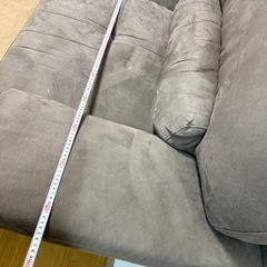 【1/8引取り限定】関家具⭐︎トレビソ　ソファ　2〜3人掛け＋オットマン付きの画像
