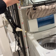 【1月末に取引】ランドリーラック　洗濯　収納の画像