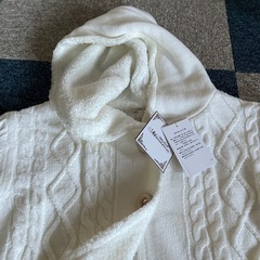 パーカー　ニット　コートの画像