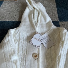 パーカー　ニット　コートの画像