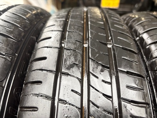155/65  R14  
ミライース　純正タイヤホイール 4本セット　 24年製ダンロップエナセーブ８部山タイヤ付　LA350S 　