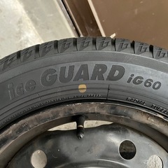 スタッドレスタイヤ4本セット(155/65/14)の画像