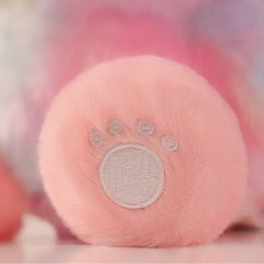 ④MINISO　Sanrio サンリオ ハローキティ ぬいぐるみ グラデーション パステル パンダの画像