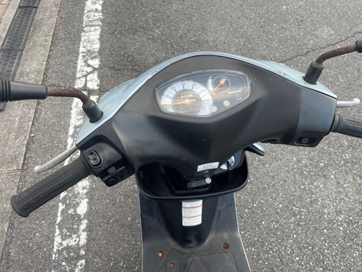 実働！シガーソケット、セキュリティーアラーム付き！アドレスV50G (RS