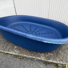 犬のベッドとトレイの中古品の画像