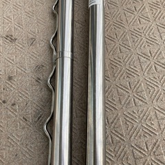 物干し竿2本の画像