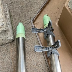 物干し竿2本の画像