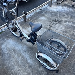 電動アシスト自転車　3輪　配送可能！の画像