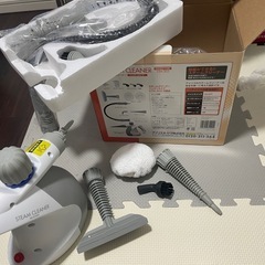 （美品）アイリスオーヤマ　スチームクリーナー　STM-303Cの画像