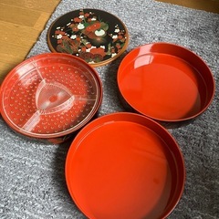 三段重丸型★未使用★お正月やお祝いに！の画像