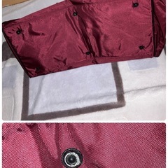 中古☆90年代 大容量　アディダス ドラムバック エンジ色の画像