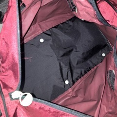 中古☆90年代 大容量　アディダス ドラムバック エンジ色の画像