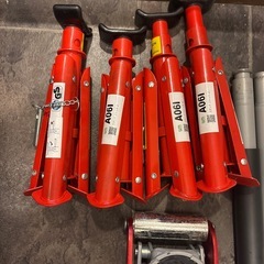 1.5tジャッキと2tスタンドの画像
