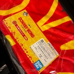 未開封ドンキーコングブランケットの画像