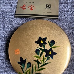 七宝焼のケース入り★書道セット★未使用の画像